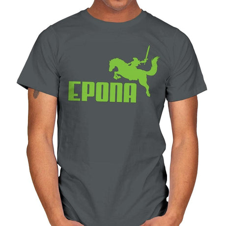 Epona Sports - Mens T-Shirts RIPT Apparel Small / Charcoal