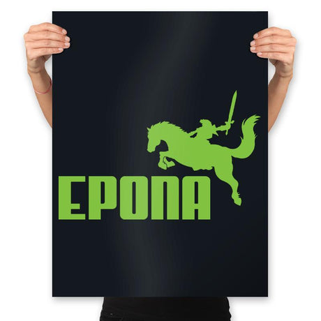 Epona Sports - Prints Posters RIPT Apparel 18x24 / Black