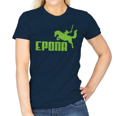 Epona Sports - Womens T-Shirts RIPT Apparel Small / Navy