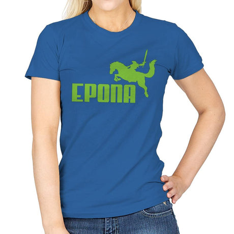 Epona Sports - Womens T-Shirts RIPT Apparel Small / Royal
