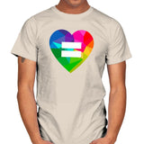 Equality - Pride - Mens T-Shirts RIPT Apparel Small / Natural