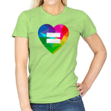 Equality - Pride - Womens T-Shirts RIPT Apparel Small / Mint Green