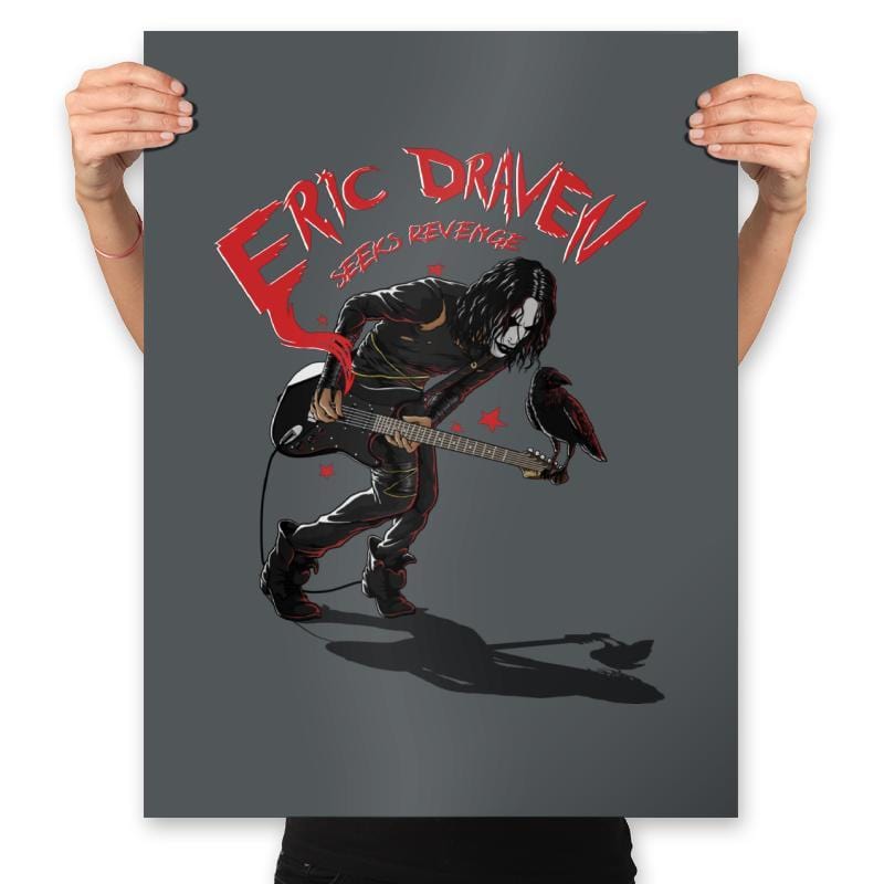 Eric's Revenge - Prints Posters RIPT Apparel 18x24 / Charcoal