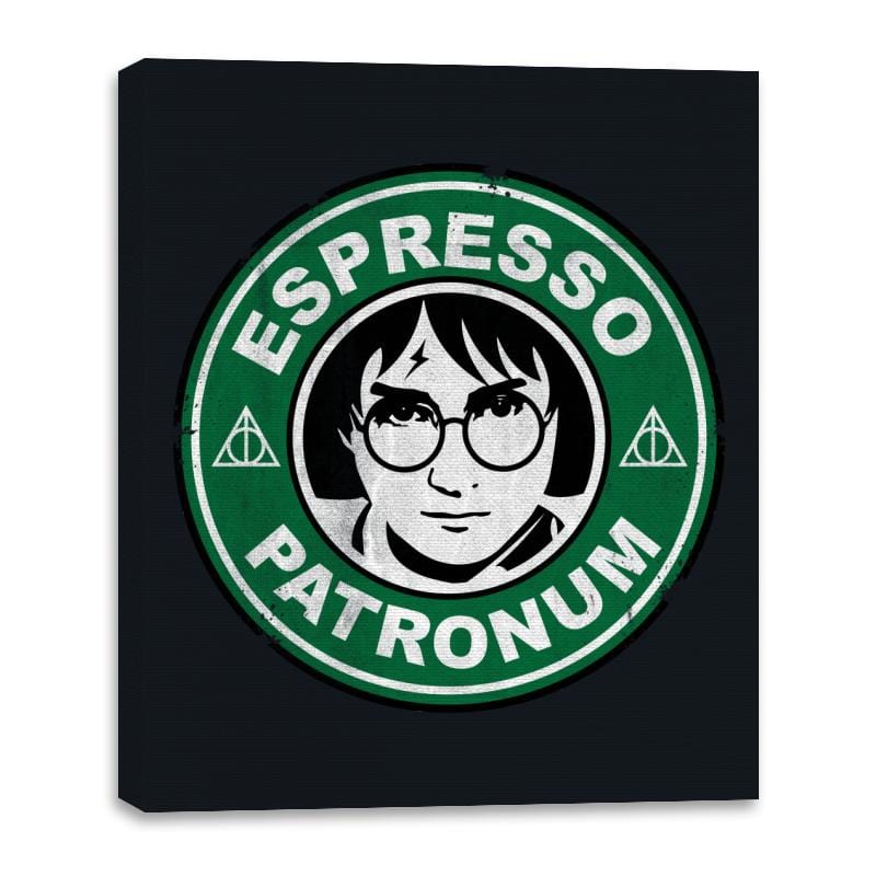 Espresso Petronum - Canvas Wraps Canvas Wraps RIPT Apparel 16x20 / Black