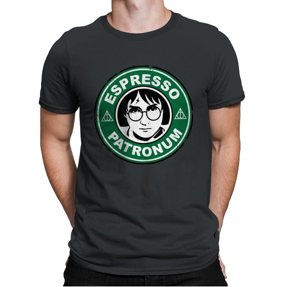 Espresso Petronum - Mens Premium T-Shirts RIPT Apparel Small / Heavy Metal