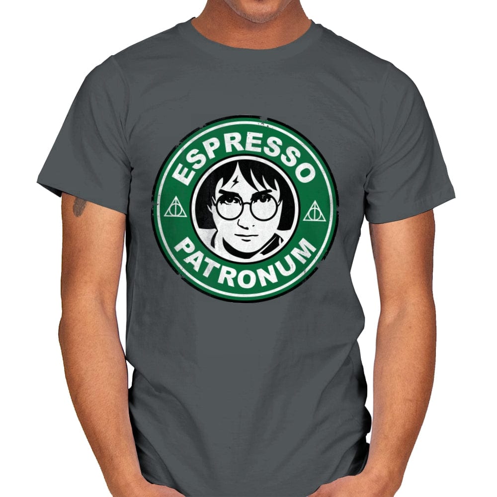 Espresso Petronum - Mens T-Shirts RIPT Apparel Small / Charcoal