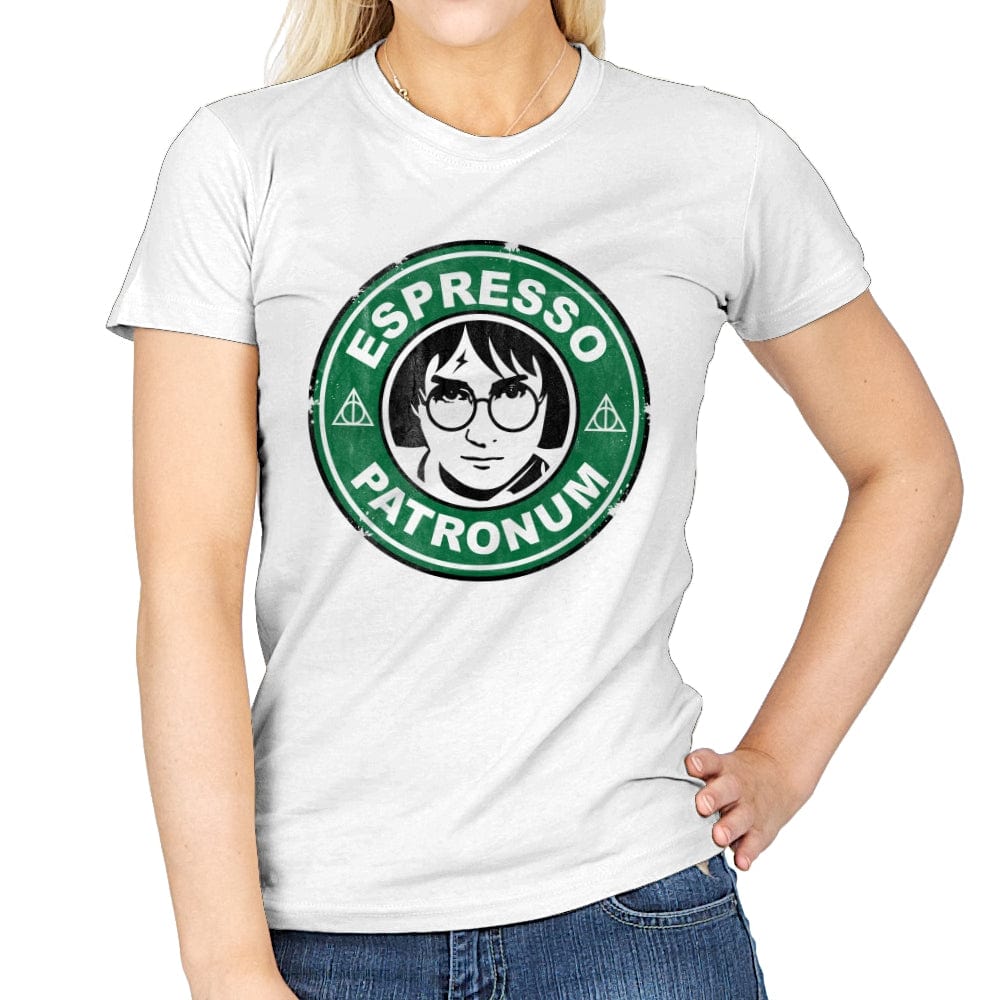 Espresso Petronum - Womens T-Shirts RIPT Apparel Small / White