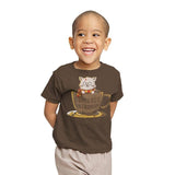 Espresso - Youth T-Shirts RIPT Apparel X-small / Dark chocolate