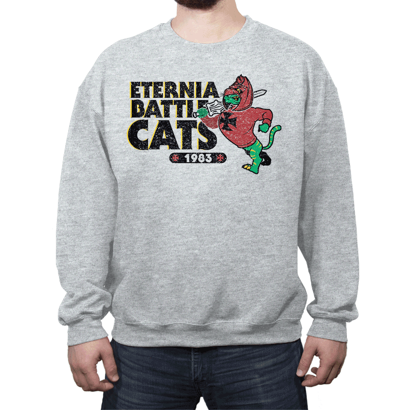 Eternia Battle Cats - Crew Neck Crew Neck RIPT Apparel