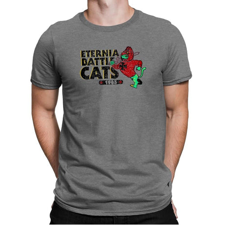 Eternia Battle Cats Exclusive - Mens Premium T-Shirts RIPT Apparel Small / Heather Grey