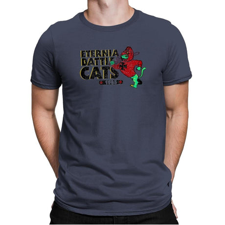 Eternia Battle Cats Exclusive - Mens Premium T-Shirts RIPT Apparel Small / Indigo