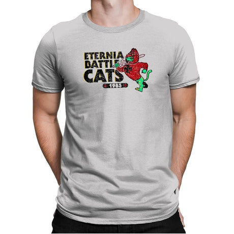 Eternia Battle Cats Exclusive - Mens Premium T-Shirts RIPT Apparel Small / Light Grey