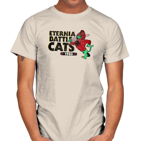 Eternia Battle Cats Exclusive - Mens T-Shirts RIPT Apparel Small / Natural