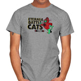 Eternia Battle Cats Exclusive - Mens T-Shirts RIPT Apparel Small / Sport Grey