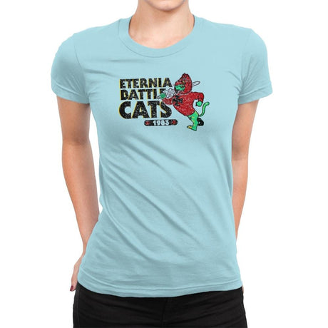 Eternia Battle Cats Exclusive - Womens Premium T-Shirts RIPT Apparel Small / Cancun