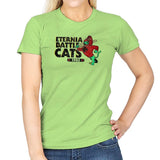 Eternia Battle Cats Exclusive - Womens T-Shirts RIPT Apparel Small / Mint Green