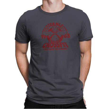 Eternia Crossfit Exclusive - Mens Premium T-Shirts RIPT Apparel Small / Heavy Metal