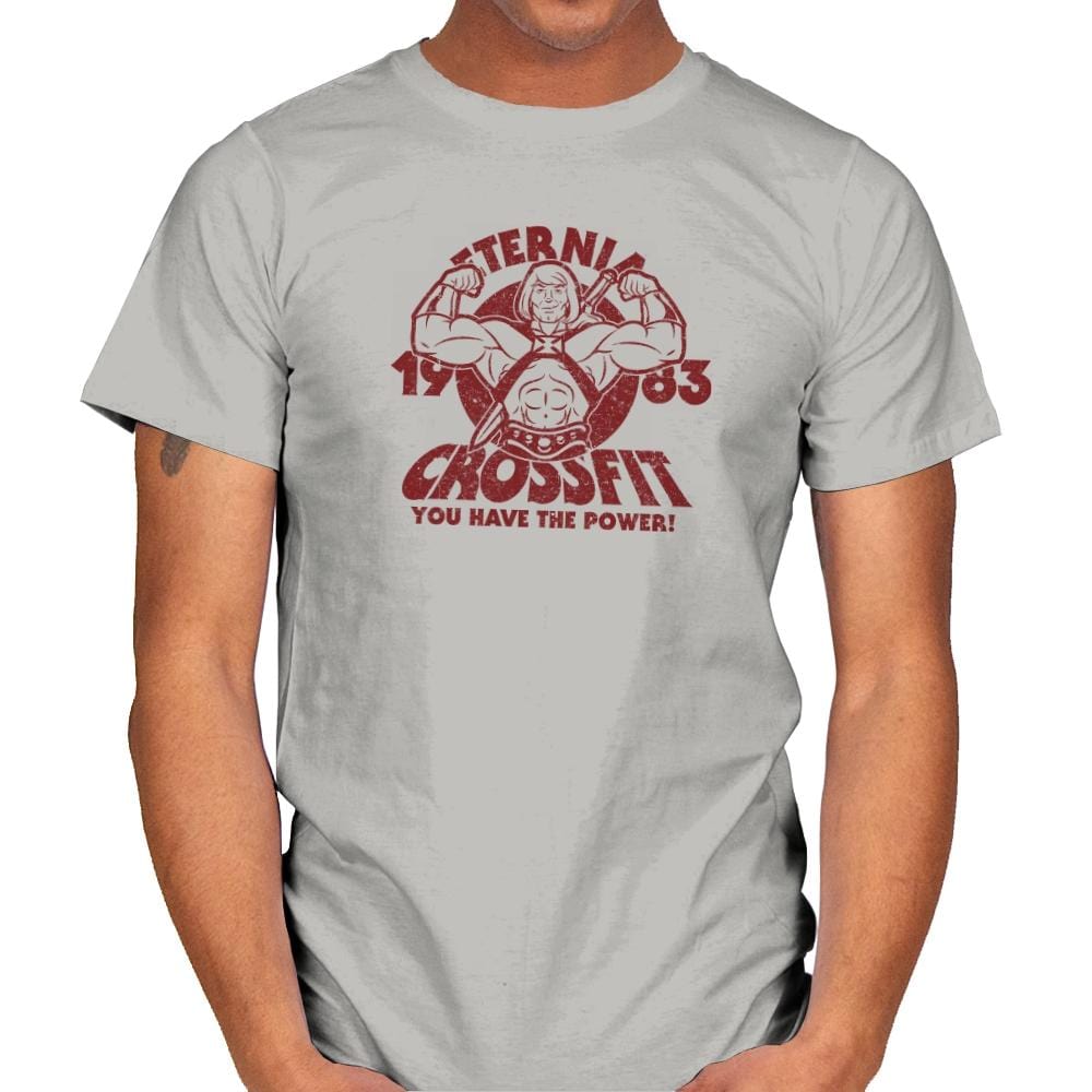 Eternia Crossfit Exclusive - Mens T-Shirts RIPT Apparel Small / Ice Grey