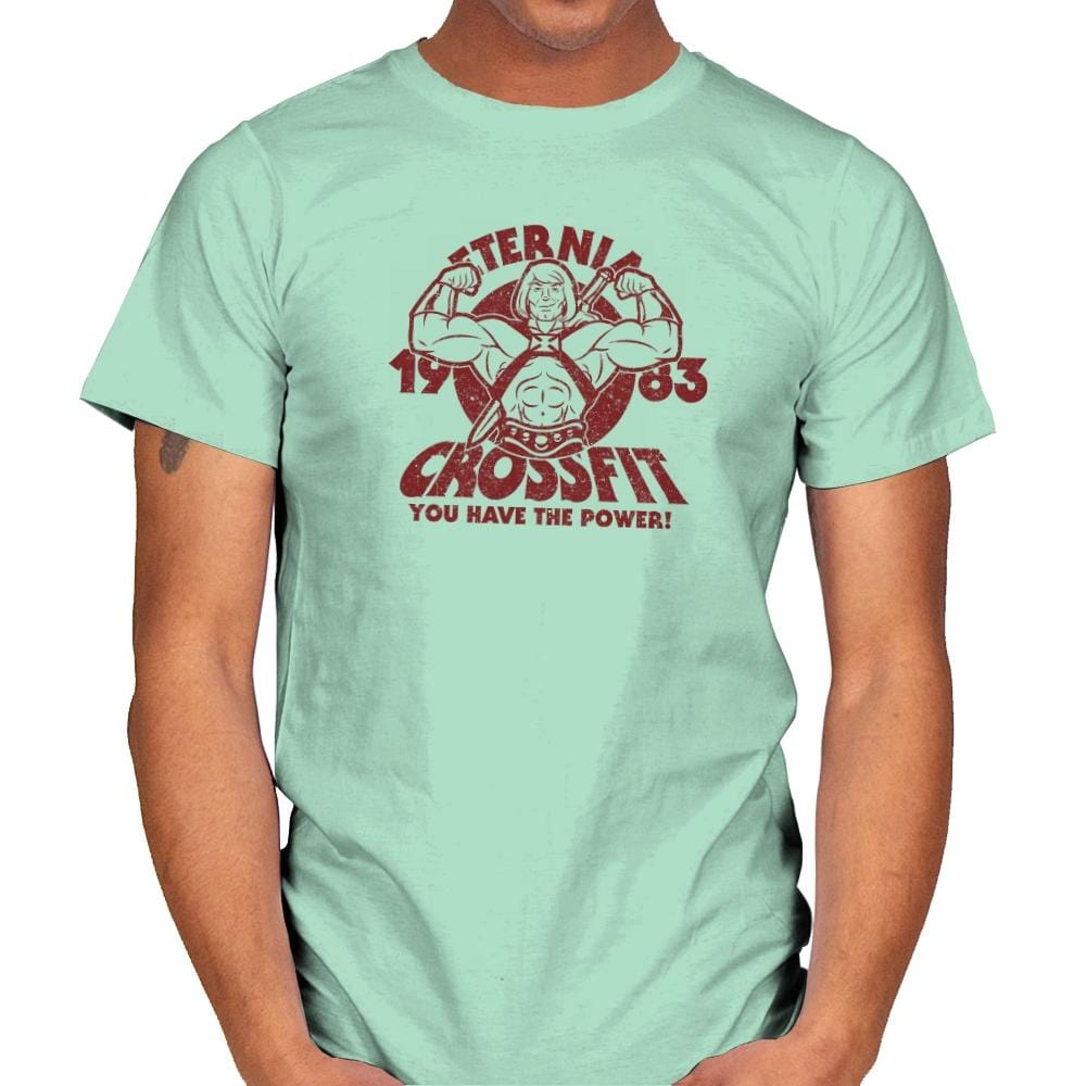 Eternia Crossfit Exclusive - Mens T-Shirts RIPT Apparel Small / Mint Green