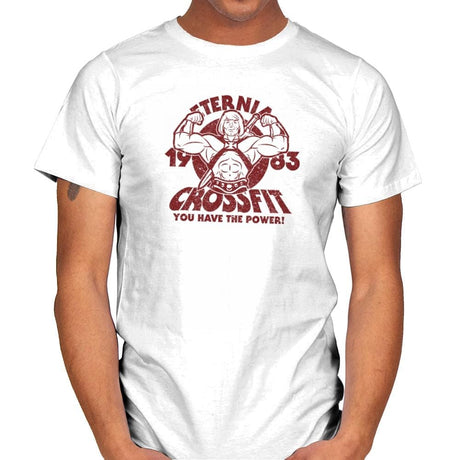 Eternia Crossfit Exclusive - Mens T-Shirts RIPT Apparel Small / White