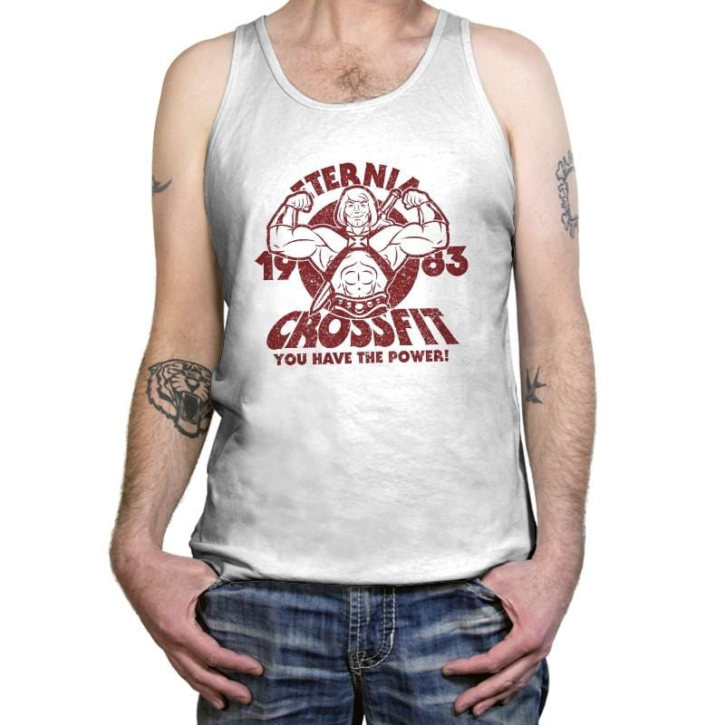 Eternia Crossfit Exclusive - Tanktop Tanktop RIPT Apparel X-Small / White