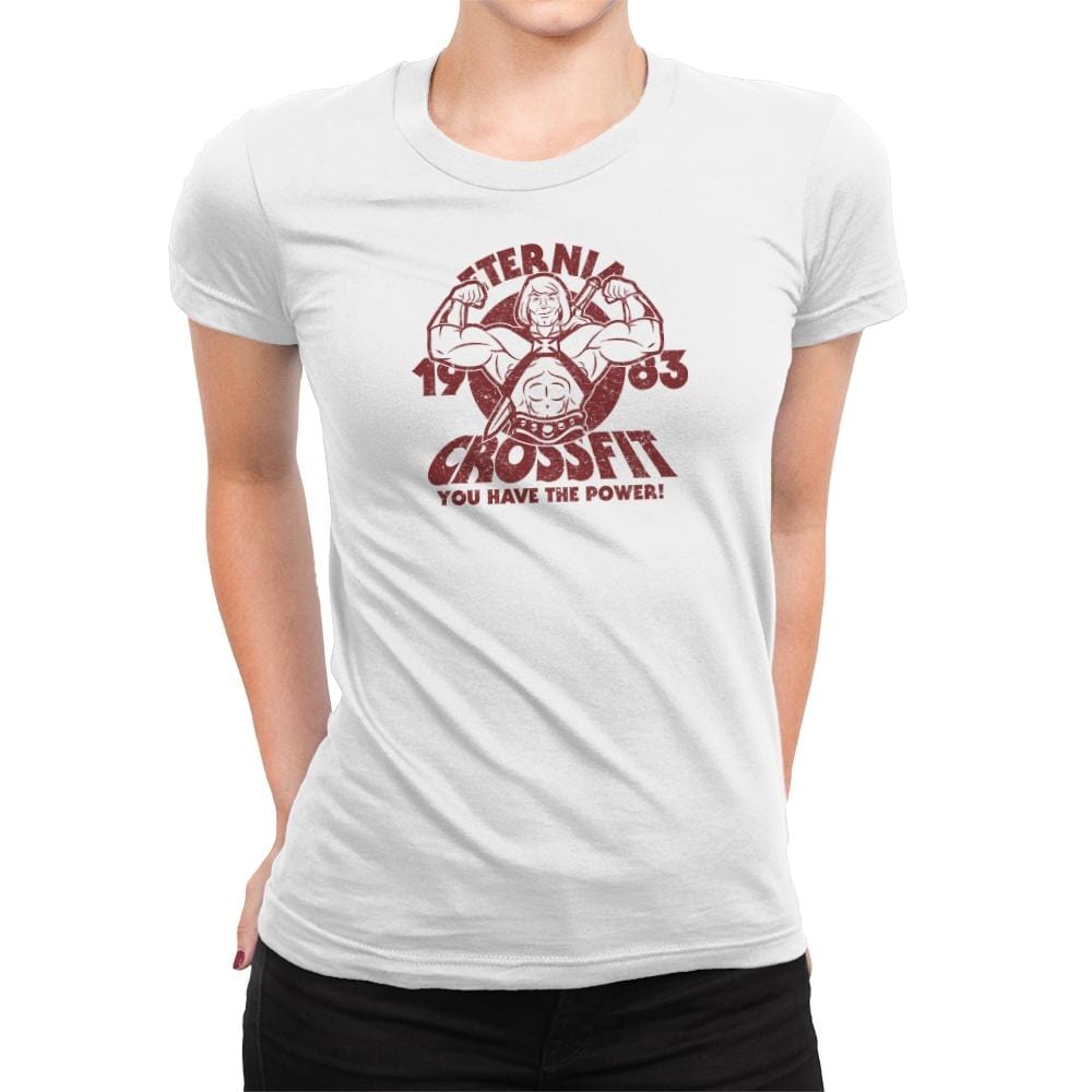 Eternia Crossfit Exclusive - Womens Premium T-Shirts RIPT Apparel Small / White