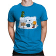 Eternian Snow Fort - Mens Premium T-Shirts RIPT Apparel Small / Turqouise