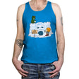 Eternian Snow Fort - Tanktop Tanktop RIPT Apparel X-Small / Teal