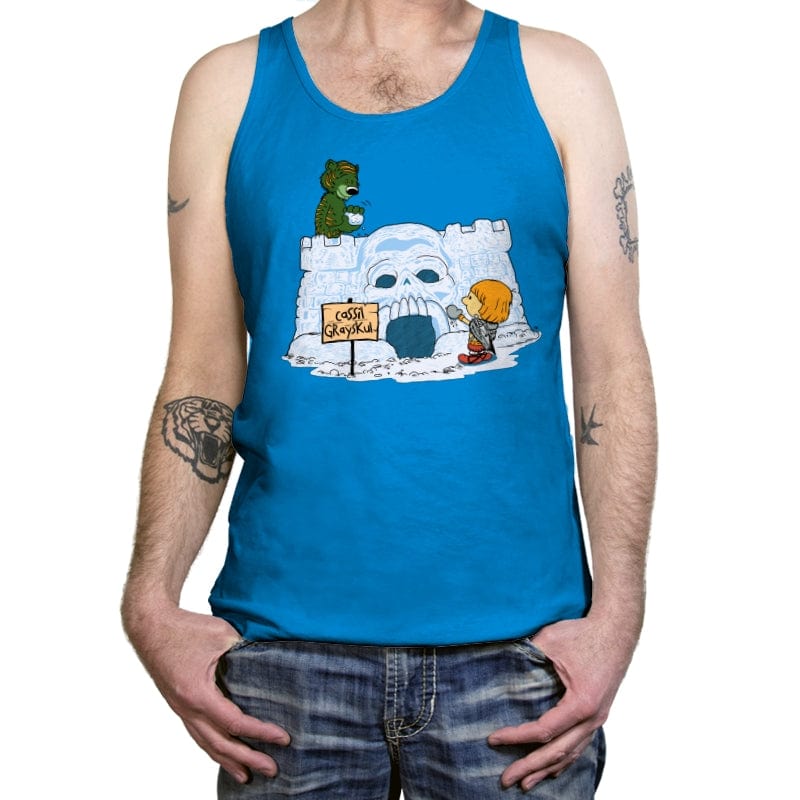 Eternian Snow Fort - Tanktop Tanktop RIPT Apparel X-Small / Teal