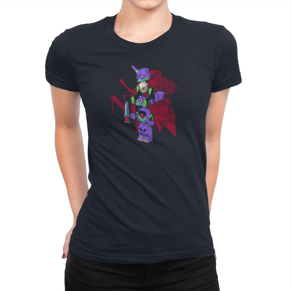 Evangelibrick Exclusive - Womens Premium T-Shirts RIPT Apparel Small / Midnight Navy