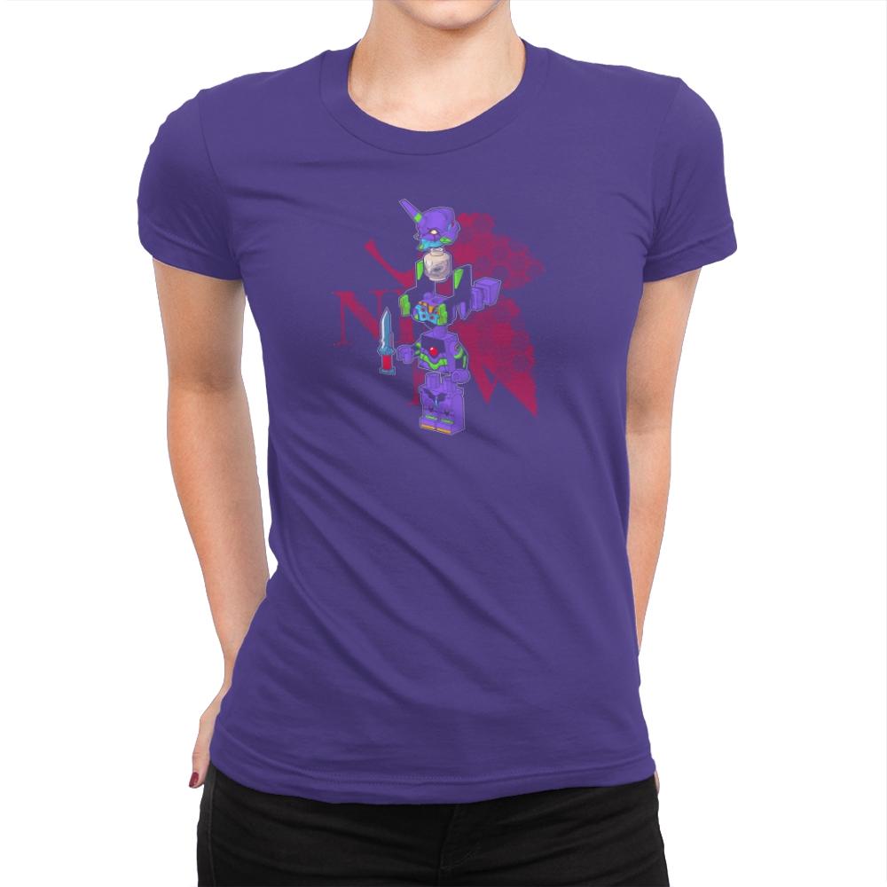 Evangelibrick Exclusive - Womens Premium T-Shirts RIPT Apparel Small / Purple Rush