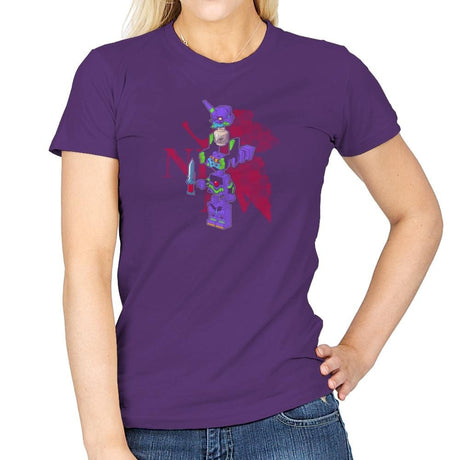 Evangelibrick Exclusive - Womens T-Shirts RIPT Apparel Small / Purple