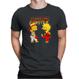Evergreen Terrace Fighter - Mens Premium T-Shirts RIPT Apparel Small / Heavy Metal