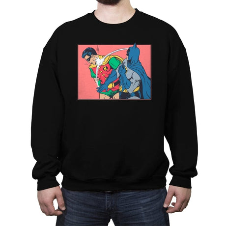Everybody Hates Robin - Crew Neck Sweatshirt Crew Neck Sweatshirt RIPT Apparel Small / Black
