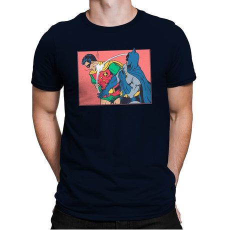 Everybody Hates Robin - Mens Premium T-Shirts RIPT Apparel Small / Midnight Navy