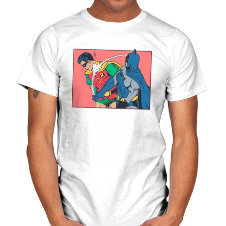 Everybody Hates Robin - Mens T-Shirts RIPT Apparel Small / White