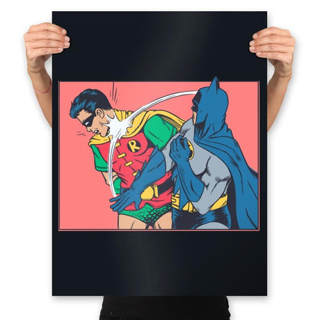 Everybody Hates Robin - Prints Posters RIPT Apparel 18x24 / Black