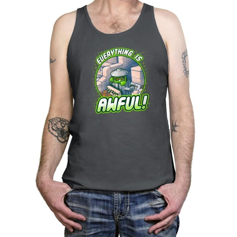 Everything is Awful Exclusive - Tanktop Tanktop RIPT Apparel X-Small / Asphalt