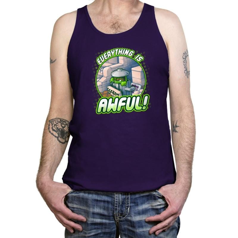 Everything is Awful Exclusive - Tanktop Tanktop RIPT Apparel X-Small / Team Purple