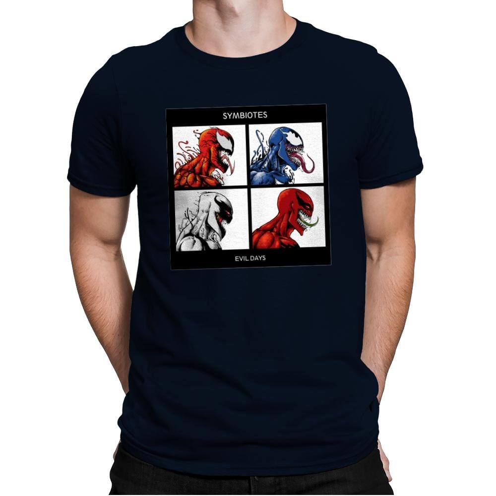 Evil Days Exclusive - Mens Premium T-Shirts RIPT Apparel Small / Midnight Navy