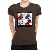 Evil Days Exclusive - Womens Premium T-Shirts RIPT Apparel Small / Dark Chocolate