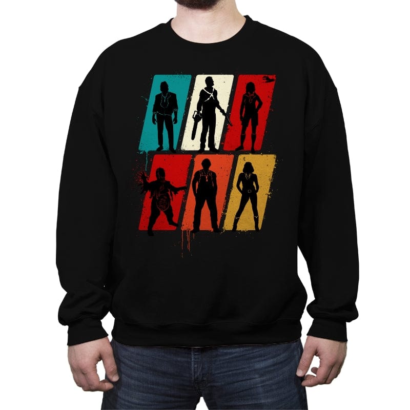 Evil Dead II Souls - Crew Neck Sweatshirt Crew Neck Sweatshirt RIPT Apparel Small / Black