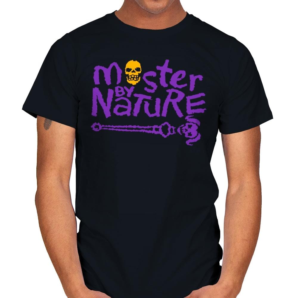 Evil Master by Nature - Mens T-Shirts RIPT Apparel Small / Black