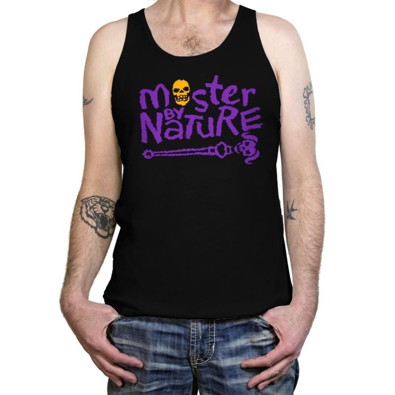 Evil Master by Nature - Tanktop Tanktop RIPT Apparel X-Small / Black