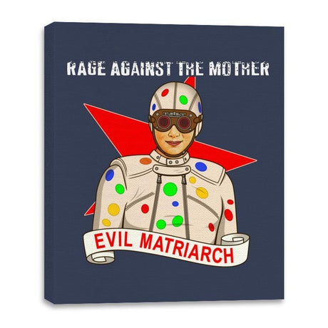 Evil Matriarch - Canvas Wraps Canvas Wraps RIPT Apparel 16x20 / Navy