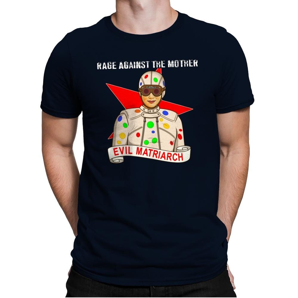 Evil Matriarch - Mens Premium T-Shirts RIPT Apparel Small / Midnight Navy
