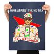 Evil Matriarch - Prints Posters RIPT Apparel 18x24 / Navy