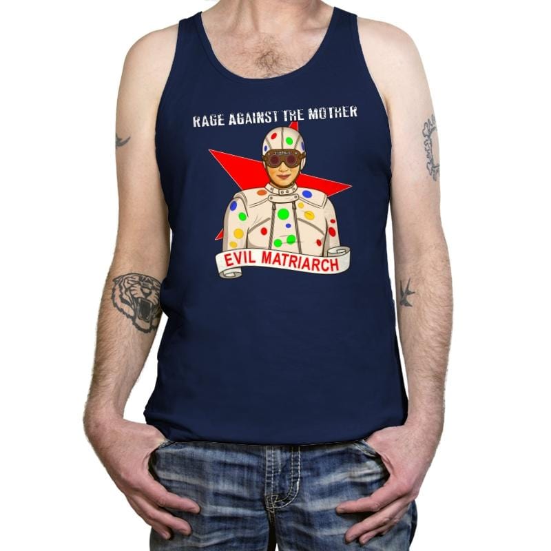 Evil Matriarch - Tanktop Tanktop RIPT Apparel X-Small / Navy