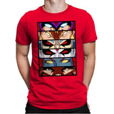 Evil Mutant Eyes - Anytime - Mens Premium T-Shirts RIPT Apparel Small / Red