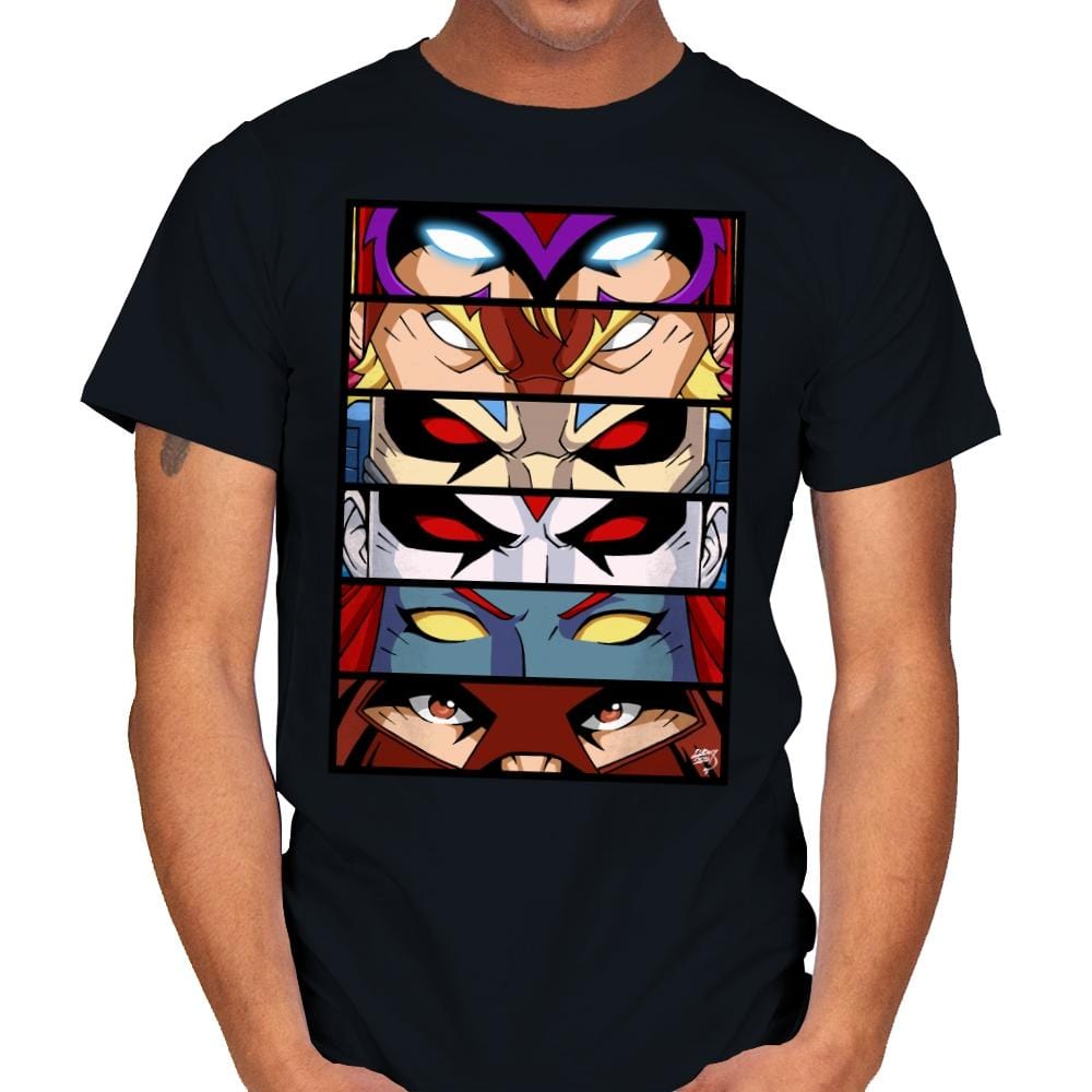 Evil Mutant Eyes - Mens T-Shirts RIPT Apparel Small / Black